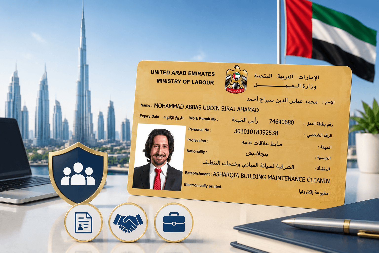 Learn how to get labour card onlie